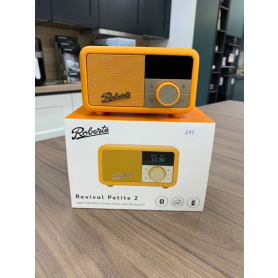 Roberts Revival Petite 2 Radio Sunburst Yellow - Homemaker